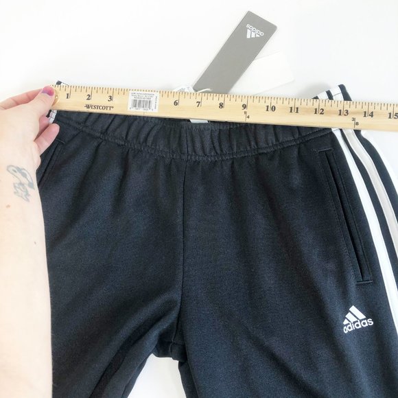 Adidas Black White Tricot SnapPant Track Pants S - Picture 5 of 8